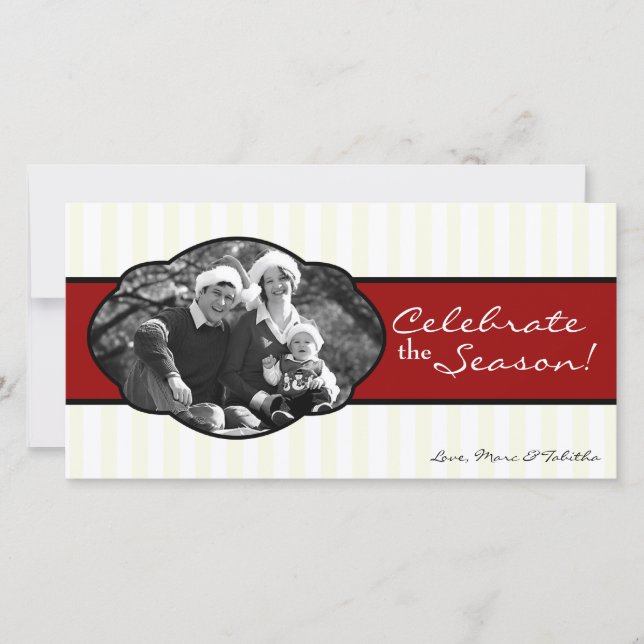 {TBA} 4x8 Red Stripe Ram PHOTO-julkort Julkort (Framsida)