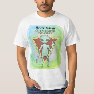 TBA Alien One Earth Invasion T Shirt