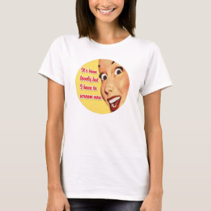 TBA ~ Anti-Valentine Day Shirt Retro Housefru Tee Shirt