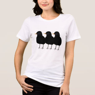 TBA AWARD WINNER 3 Black Robins har anpassats T Shirt