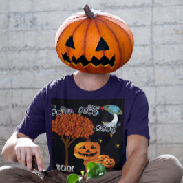 TBA Award Winner Halloween Pumpkin Head - Tee Shirt