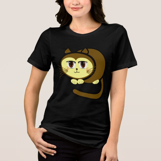 TBA AWARD WINNER - KAT:s Meow Customized T-shirt (Framsida)