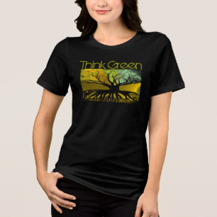 TBA AWARD WINNER! Tänk på gröna rötter T-Shirt -