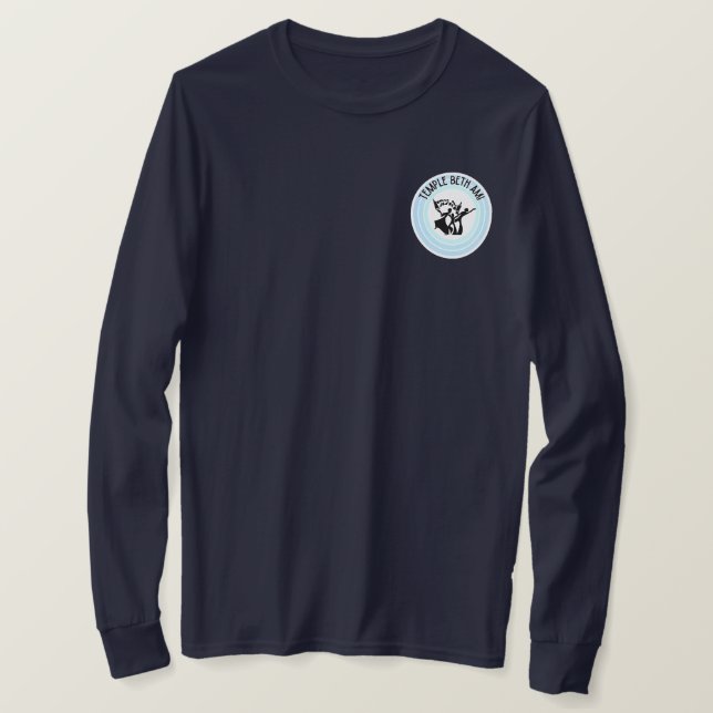 TBA Hanukah-mobiltelefon med vit text T Shirt (Design framsida)