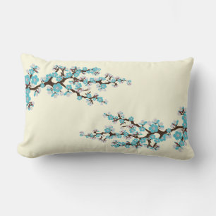 {TBA} Körsbäret blomstrar den Sakura dekorativ Lumbarkudde