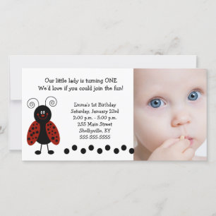 {TBA} Little Ladybug Photo Birthday / Birthday