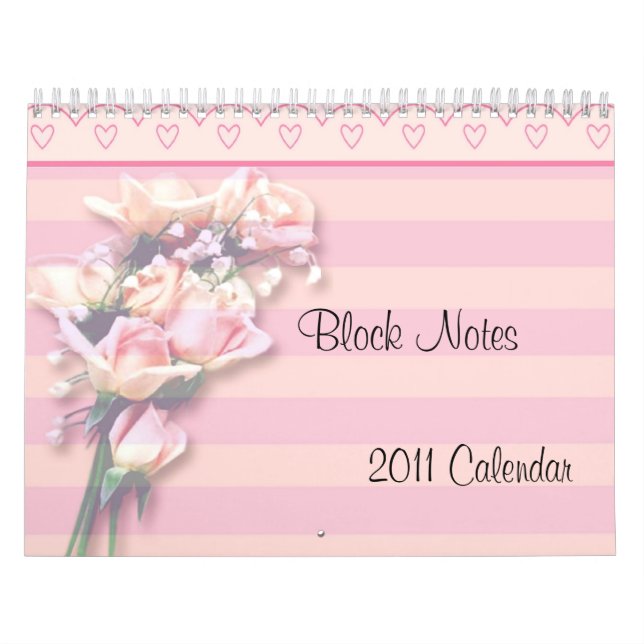 -TBA- Ro Block Notes 2011 Calendar Kalender (Omslag)