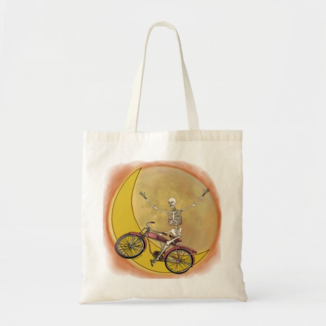 TBA Skelett Cykel Tygkasse (Framsidan)