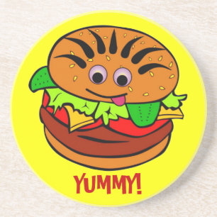 -TBA-Yummy Hamburger Underlägg