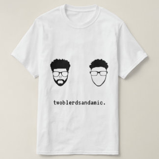 TBAAM plattar till vit T Shirt