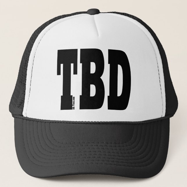 TBD TRUCKERKEPS (Framsida)