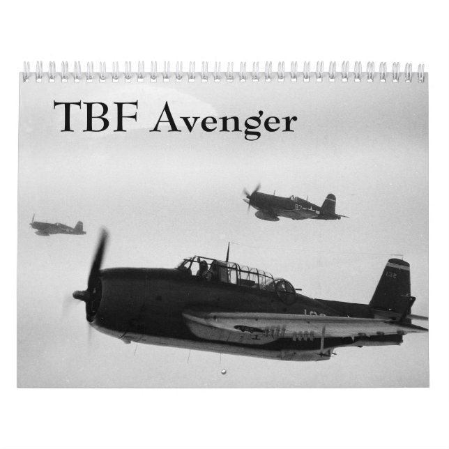 TBF Avenger Calendar Kalender (Omslag)