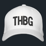 TBG stor hatt Broderad Keps<br><div class="desc">TBG stor hatt</div>