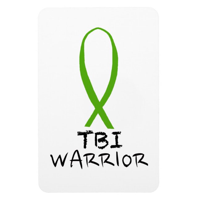 TBI Warrior Logotyp Magnet (Vertikal)