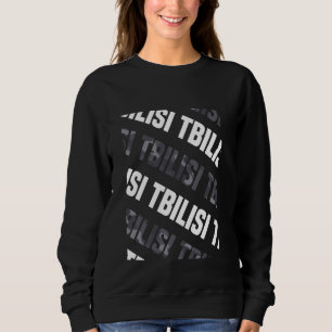 Tbilisi Camo Mönster Grått Camouflage T Shirt
