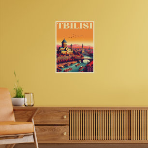 Tbilisi Capital, Retro souvenir-gåvor Poster