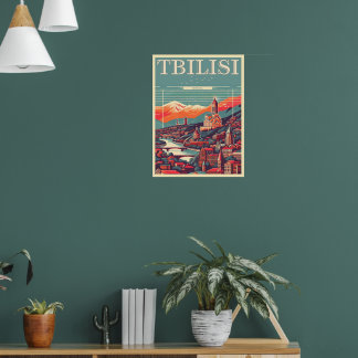 Tbilisi Capital, Retro souvenir-gåvor Poster