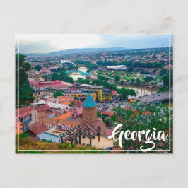 Tbilisi Georgia Cityscape Street Architecture Vykort