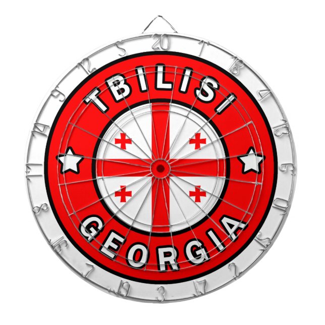 Tbilisi Georgia Darttavla (Framsidan)