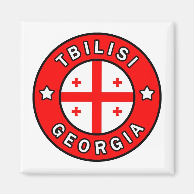 Tbilisi Georgia Magnet (Framsidan)