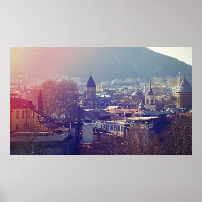 Tbilisi Georgia Poster (Framsidan)