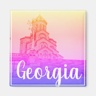 Tbilisi Georgia Sameba Heliga Trinity Cathedral Magnet