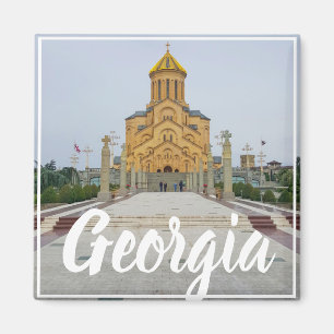 Tbilisi Georgia Sameba Heliga Trinity Cathedral Magnet