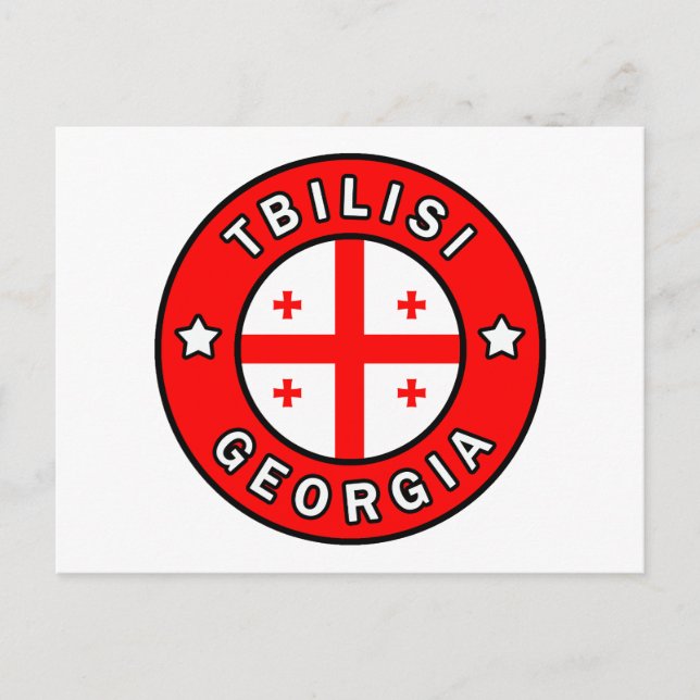 Tbilisi Georgia Vykort (Framsida)