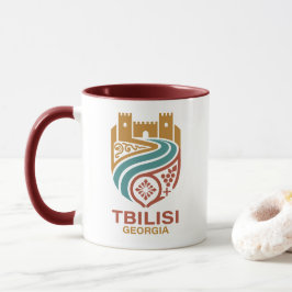 Tbilisi Georgien Mugg