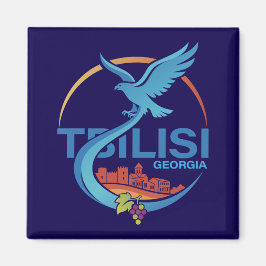 Tbilisi Georgien Östeuropa Magnet