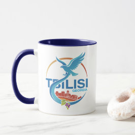Tbilisi Georgien Östeuropa Mugg