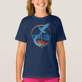 Tbilisi Georgien Östeuropa T Shirt