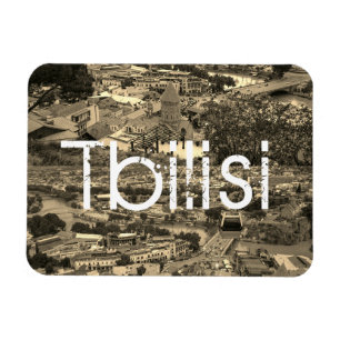 Tbilisi Georgien Stad Arkitektur Stadssiluett Magnet