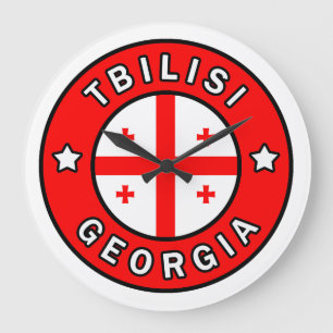 Tbilisi Georgien Stor Klocka