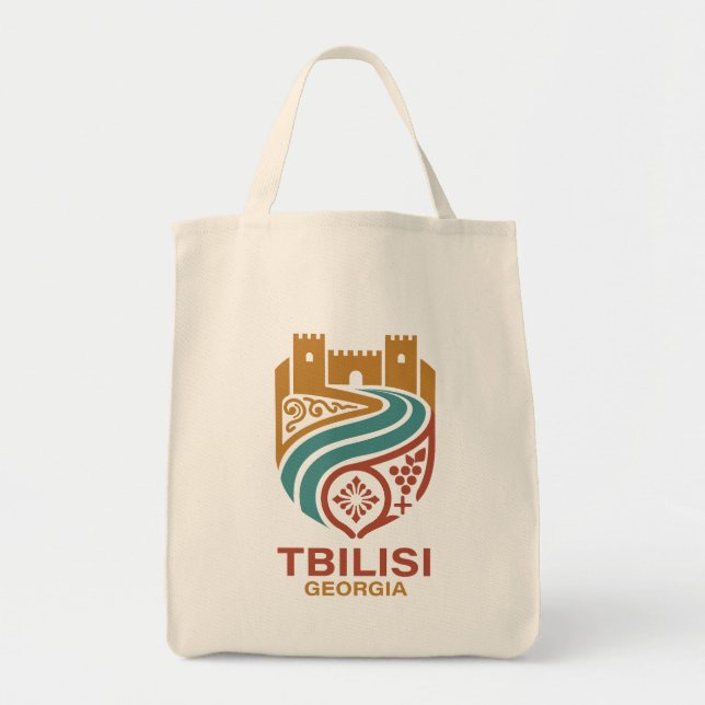 Tbilisi Georgien Tygkasse (Framsidan)