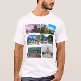 Tbilisi Kazbegi Borjomi Georgia Architecture T Shirt