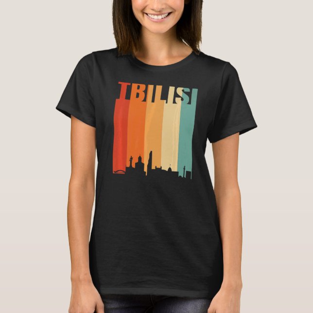 Tbilisi Skyline T Shirt (Framsida)
