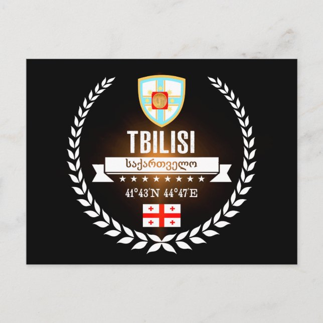 Tbilisi Vykort (Framsida)