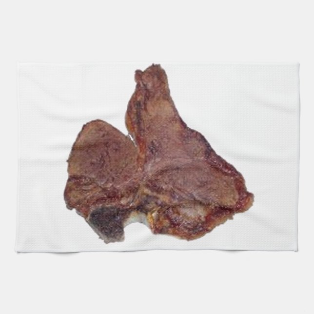 TBone Steak Kökshandduk (Horisontell)
