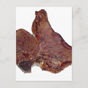 TBone Steak Vykort