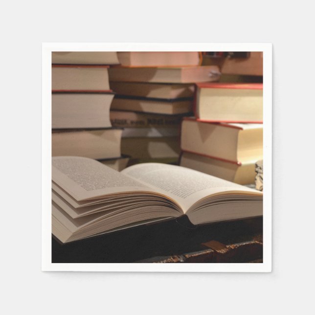 TBR Bok-stacken Pappersservett (Framsidan)