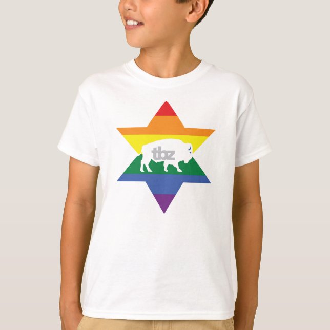 TBZ har pride! Barn T-shirt (Framsida)