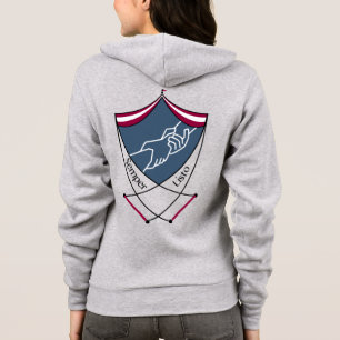 TC2 Cirkus Jackande av Arm Zip Hoodie T Shirt