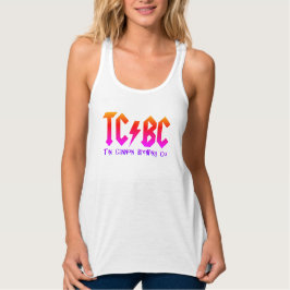 TC-/BCblixt kasta i sig tanktop Linne Med Racerback