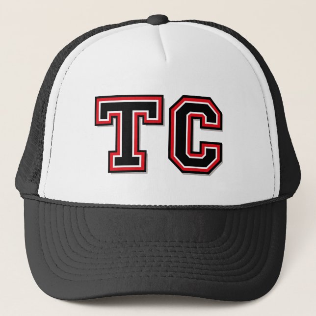 "Tc-" Monogram Truckerkeps (Framsida)