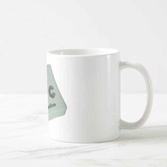 Tc-Technetium Kaffemugg (Höger)