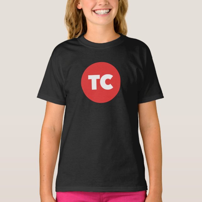TC Treasure Logotyp Black T-Shirt (Framsida)