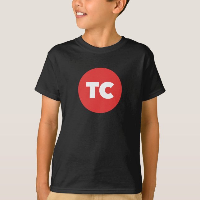TC Treasure Logotyp Black T-Shirt (Framsida)