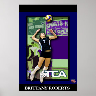 TCAvolleybollaffisch Poster