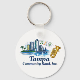 TCB Baritone/Tuba Logo Keychain Nyckelring